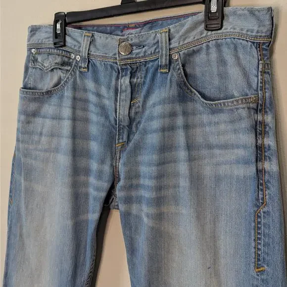 Levi's Vintage 70's Red Label Light Wash Slim Bootcut Denim Jeans Size W36 L32 - Picture 2 of 15